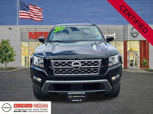 Black 2022 Nissan Frontier SV