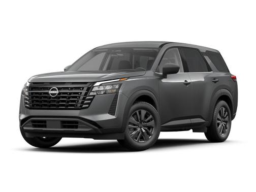Boulder Gray Metallic 2026 Nissan Pathfinder Platinum