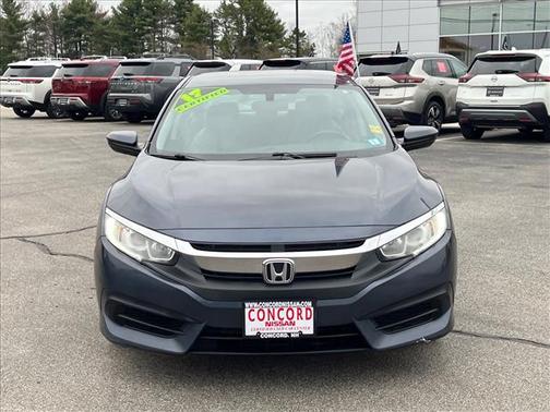 Blue 2017 Honda Civic LX