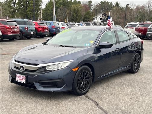 Blue 2017 Honda Civic LX