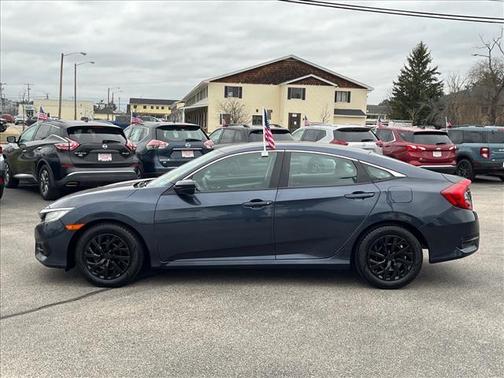 Blue 2017 Honda Civic LX