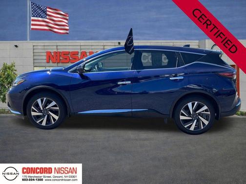 Deep Ocean Blue 2024 Nissan Murano SL