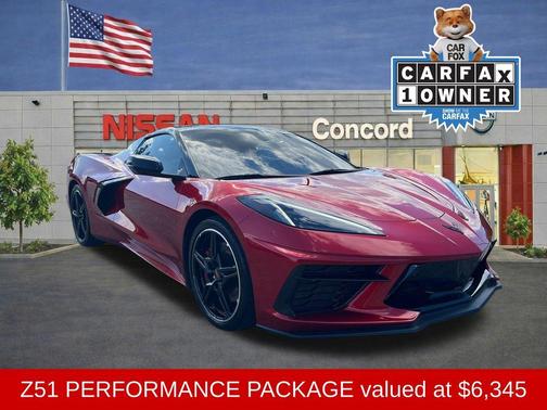 Red Metallic 2024 Chevrolet Corvette Stingray w/2LT