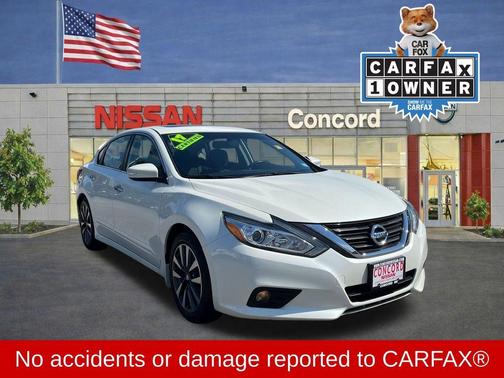 White 2017 Nissan Altima 2.5 SV