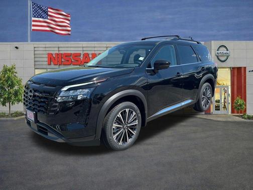 Black 2026 Nissan Pathfinder Platinum