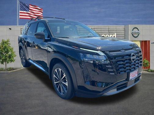Black 2026 Nissan Pathfinder Platinum