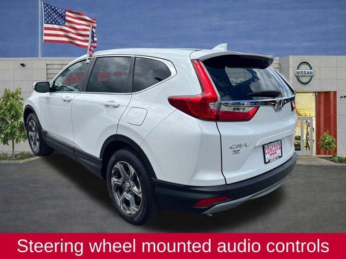 White 2019 Honda CR-V EX