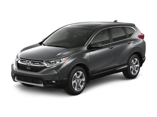 White 2019 Honda CR-V EX
