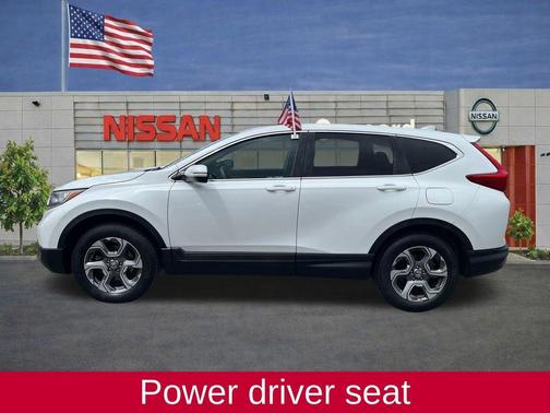 White 2019 Honda CR-V EX