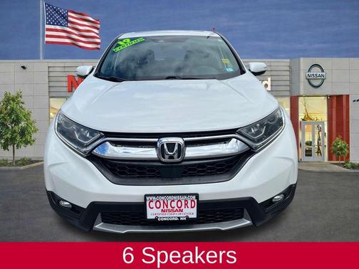 White 2019 Honda CR-V EX