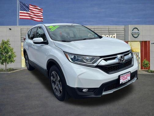 White 2019 Honda CR-V EX