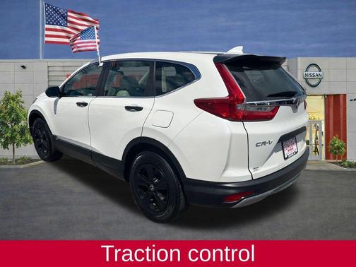White 2018 Honda CR-V LX