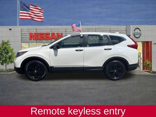 White 2018 Honda CR-V LX