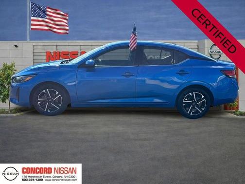 Electric Blue Metallic 2024 Nissan Sentra SV