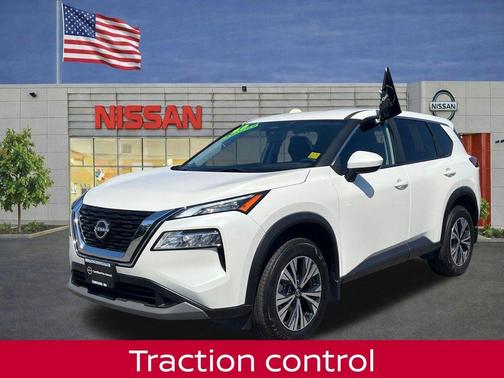 White 2023 Nissan Rogue SV
