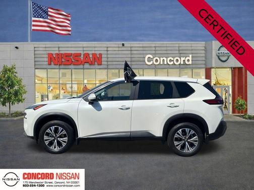 White 2023 Nissan Rogue SV