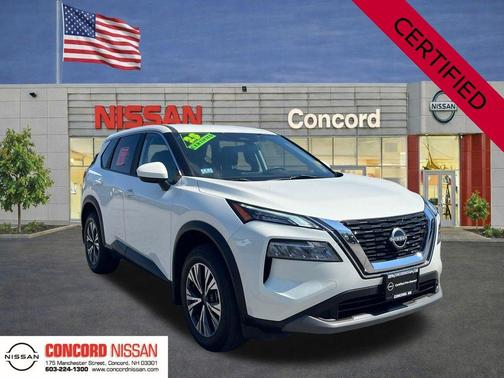 White 2023 Nissan Rogue SV