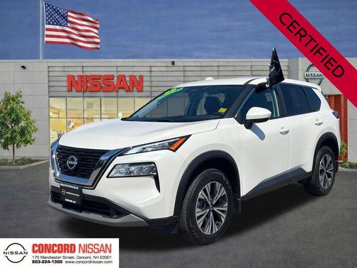 White 2023 Nissan Rogue SV