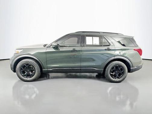 Forged Green Metallic 2022 Ford Explorer Timberline
