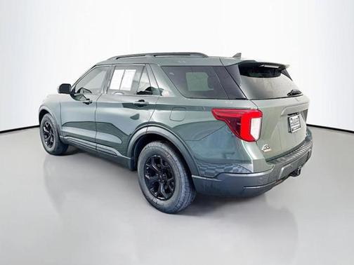 Forged Green Metallic 2022 Ford Explorer Timberline
