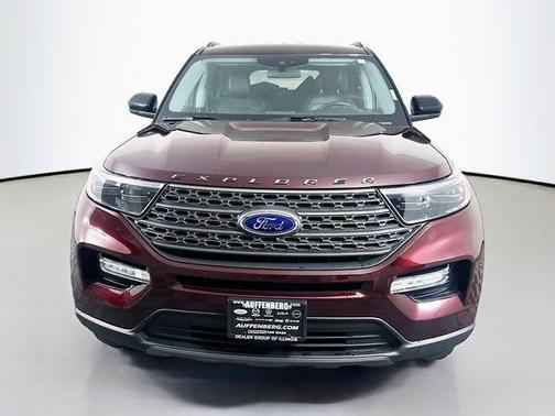 Burgundy Velvet Tinted Clearcoat 2022 Ford Explorer XLT