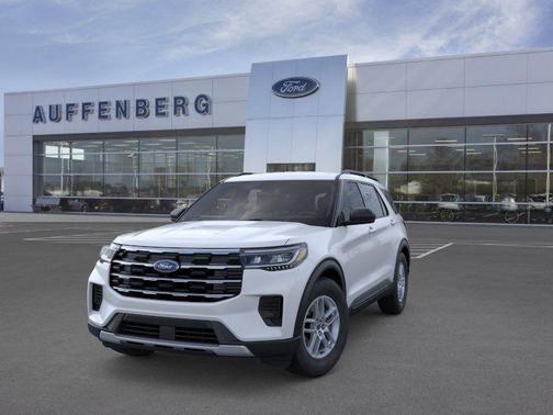White Metallic 2026 Ford Explorer Active