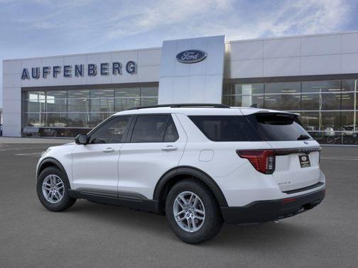 White Metallic 2026 Ford Explorer Active