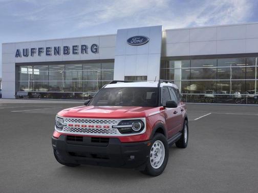 Ruby Red Metallic 2025 Ford Bronco Sport Heritage
