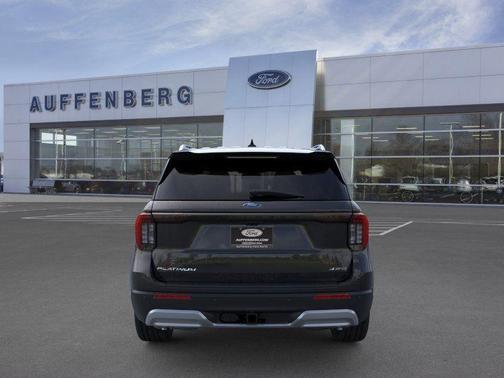 Black 2026 Ford Explorer Platinum