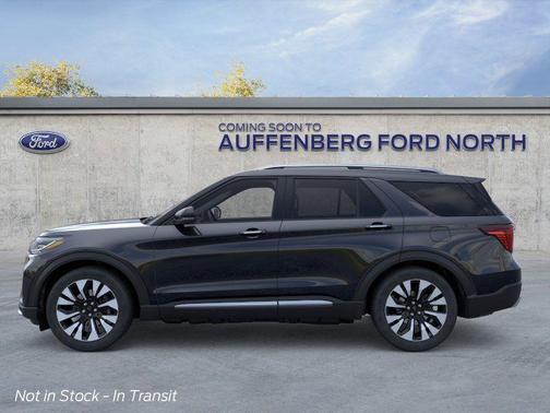 Black 2026 Ford Explorer Platinum