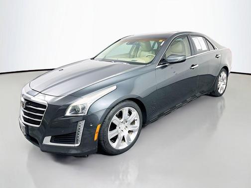 Phantom Gray Metallic 2015 Cadillac CTS 2.0L Turbo Premium