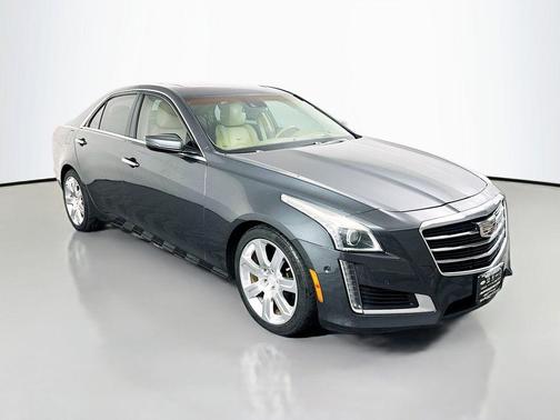 Phantom Gray Metallic 2015 Cadillac CTS 2.0L Turbo Premium