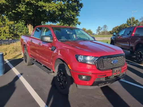 Rapid Red Metallic Tinted Clearcoat 2020 Ford Ranger XLT