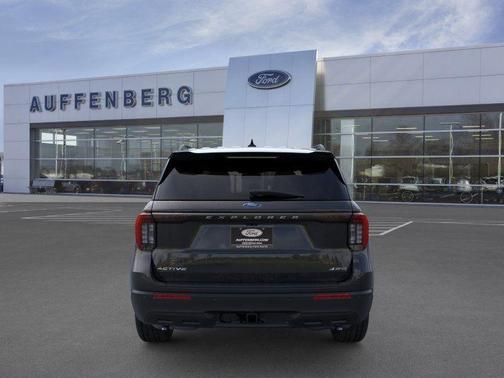 Black Metallic 2026 Ford Explorer Active