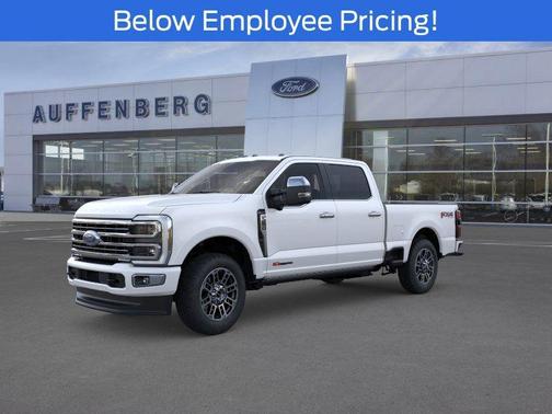White 2026 Ford F-250 Platinum