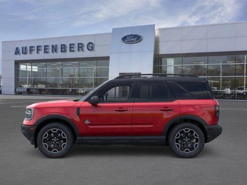 Ruby Red Metallic 2025 Ford Bronco Sport Outer Banks
