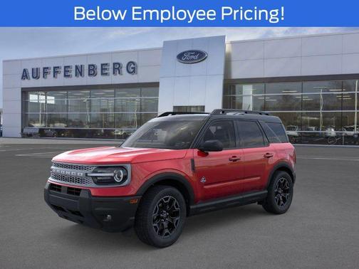 Ruby Red Metallic 2025 Ford Bronco Sport Outer Banks