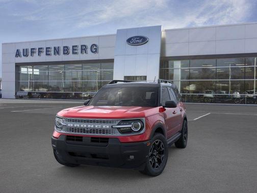 Ruby Red Metallic 2025 Ford Bronco Sport Outer Banks