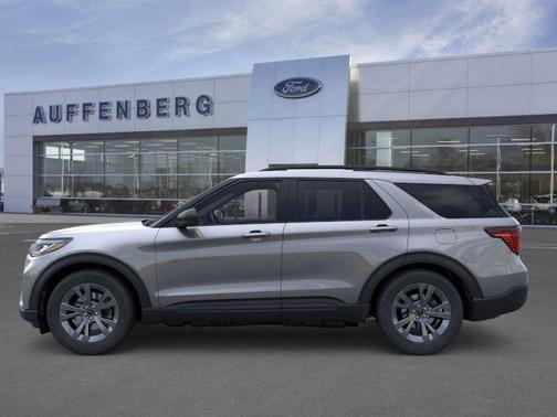 Gray Metallic 2026 Ford Explorer Active