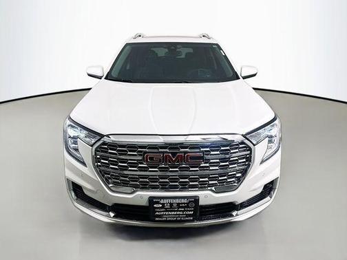 White Frost Tri-Coat 2024 GMC Terrain Denali