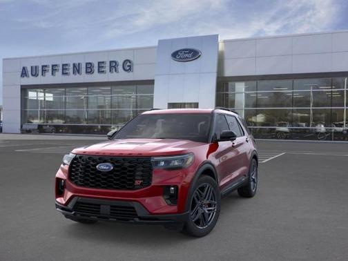 Red 2026 Ford Explorer ST