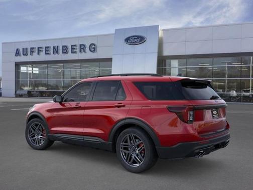 Red 2026 Ford Explorer ST