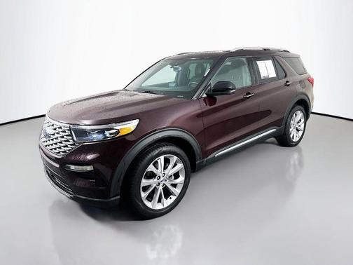 Jewel Red Metallic 2023 Ford Explorer Platinum
