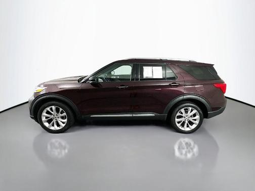 Jewel Red Metallic 2023 Ford Explorer Platinum