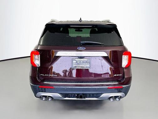 Jewel Red Metallic 2023 Ford Explorer Platinum