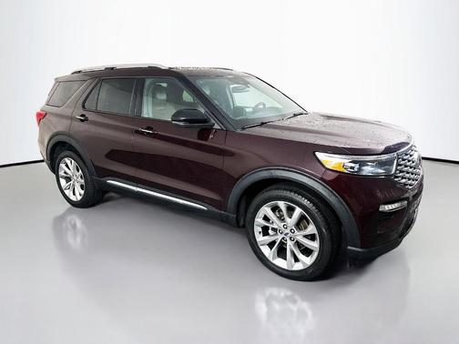 Jewel Red Metallic 2023 Ford Explorer Platinum