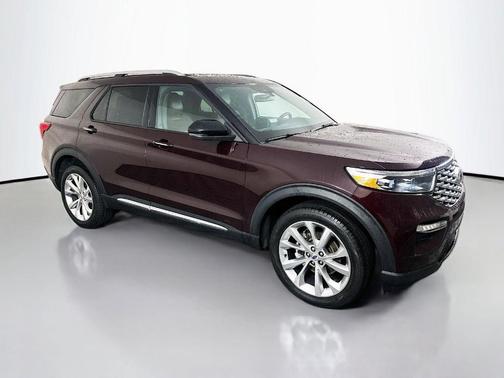 Jewel Red Metallic 2023 Ford Explorer Platinum