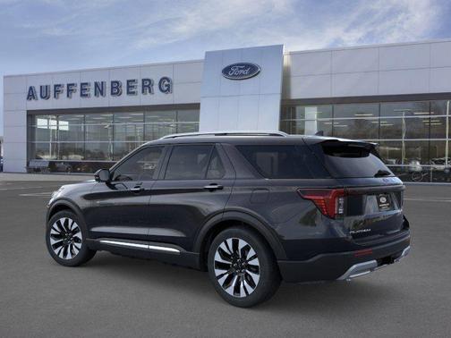 Black Metallic 2026 Ford Explorer Platinum