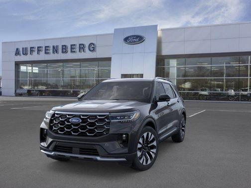 Black Metallic 2026 Ford Explorer Platinum