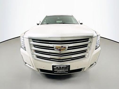 Crystal White Tri-Coat 2019 Cadillac Escalade ESV Platinum